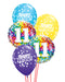 11th Rainbow Confetti Balloon - PartyFeverLtd
