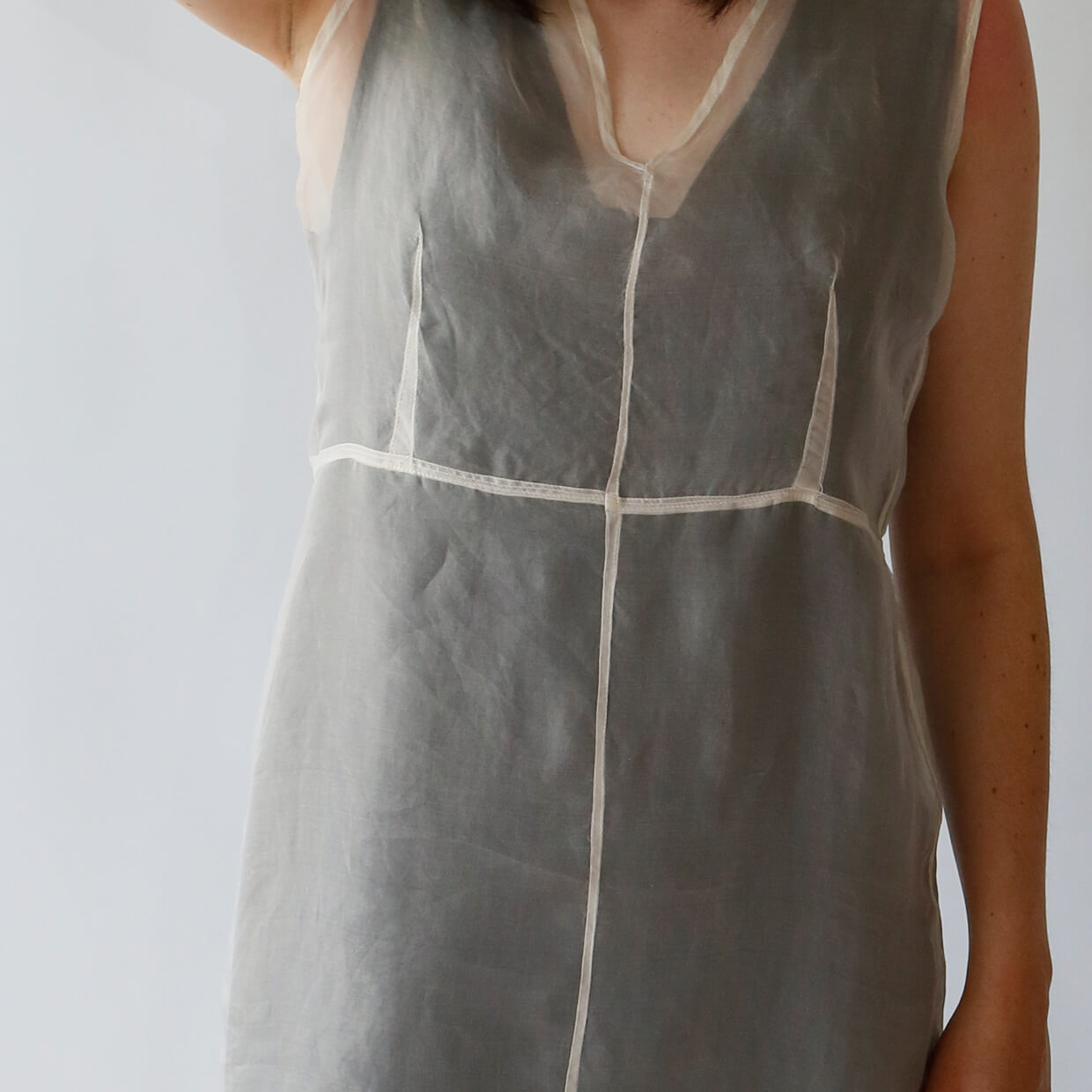 A Sheer Slip Dress