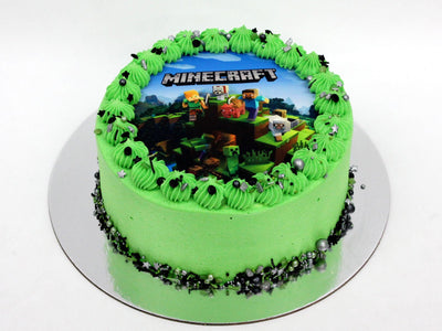 I made a minecraft cake for my birthday!! : r/Minecraft