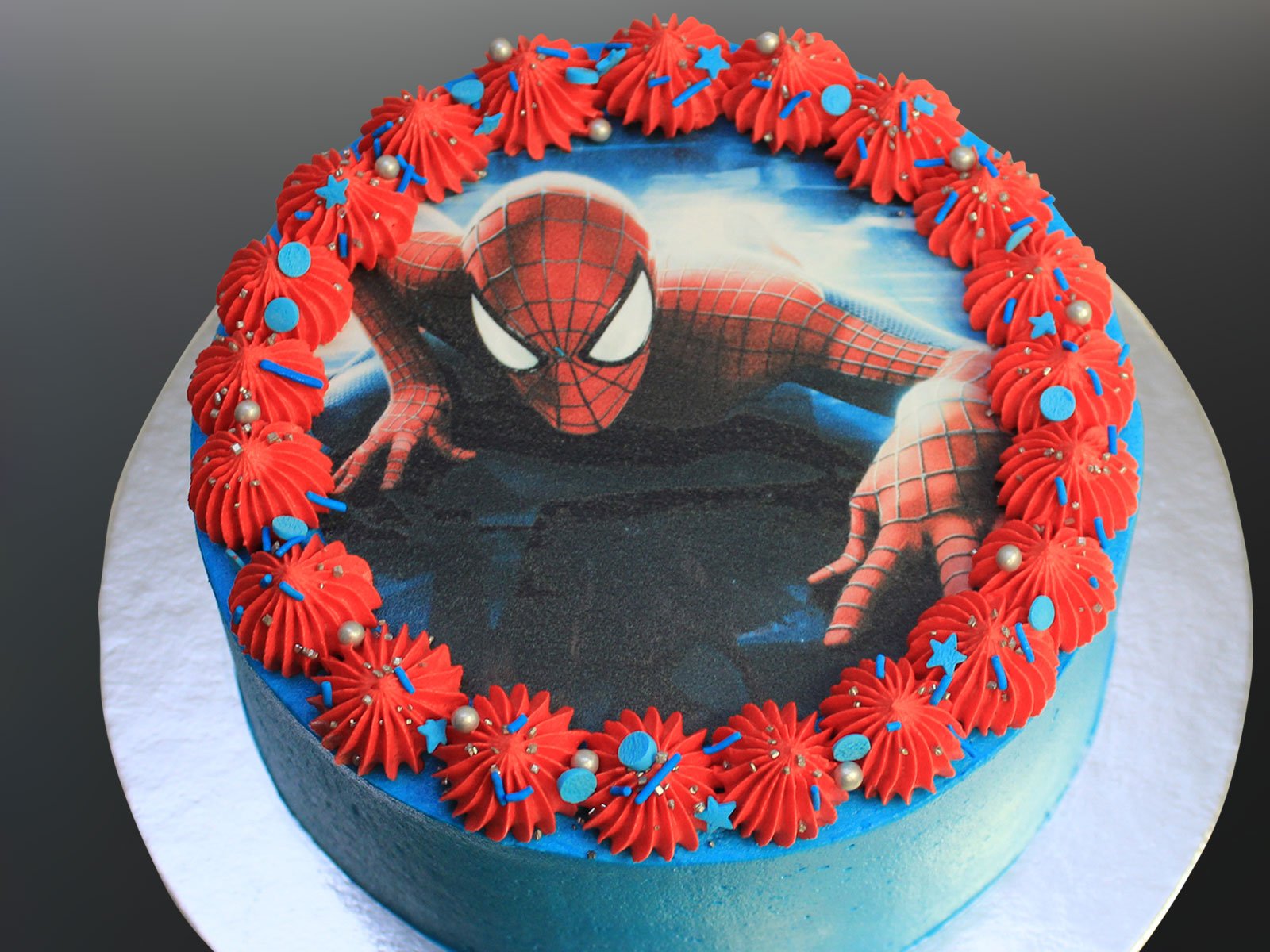 Top 94+ imagen spiderman cake