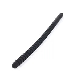 Long Black Silicone Sounding Rod - London Fetish - Sound Activated El Wire