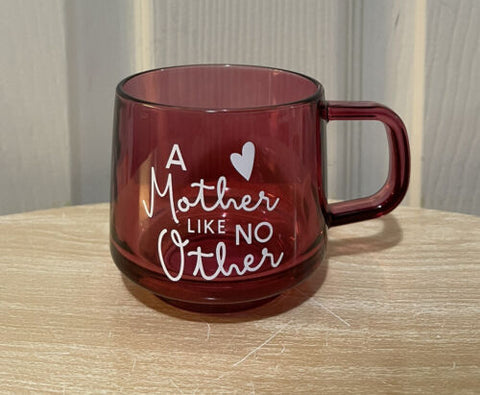 mother like no other glass mug