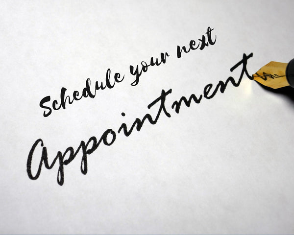 schedule your next appointment