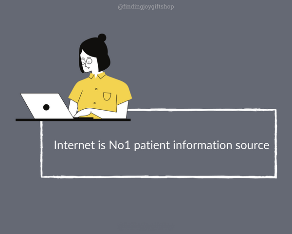 Internet is the number 1 source for patients