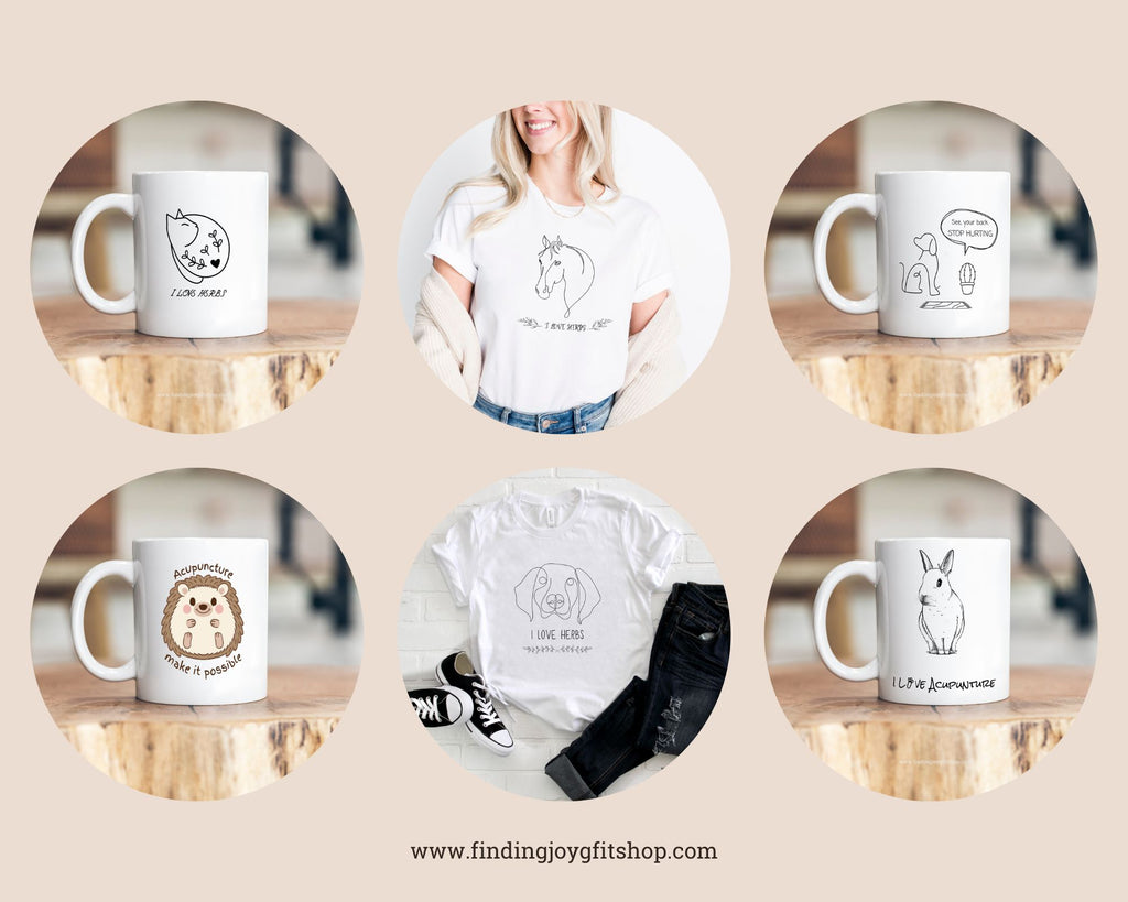 animal acupuncture themed gifts