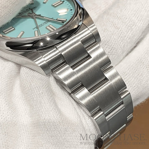 ROLEX [Rolex] Oyster Perpetual 41 Turquoise Blue Ref.124300 Used Good Condition