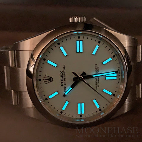 ROLEX [Rolex] Oyster Perpetual 41 Turquoise Blue Ref.124300 Used Good Condition