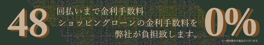 ショッピングローン48回無金利キャンペーン