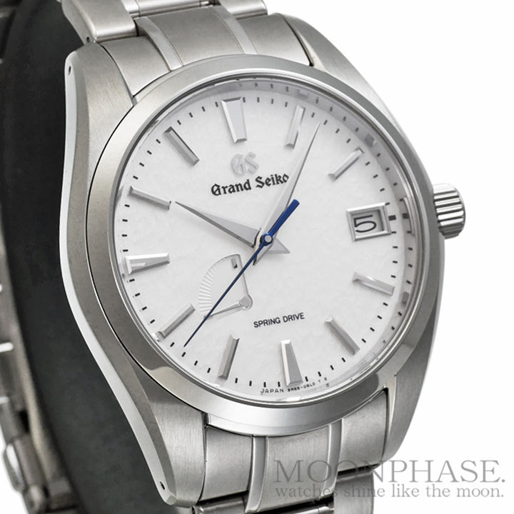 Grand Seiko Spring drive snow white dial Ref.SBGA211