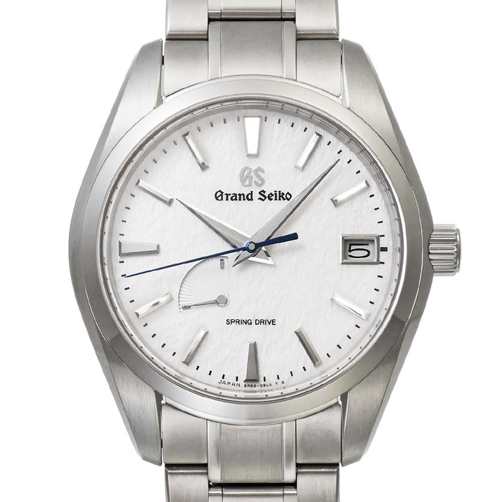 Grand Seiko Spring drive snow white dial Ref.SBGA211