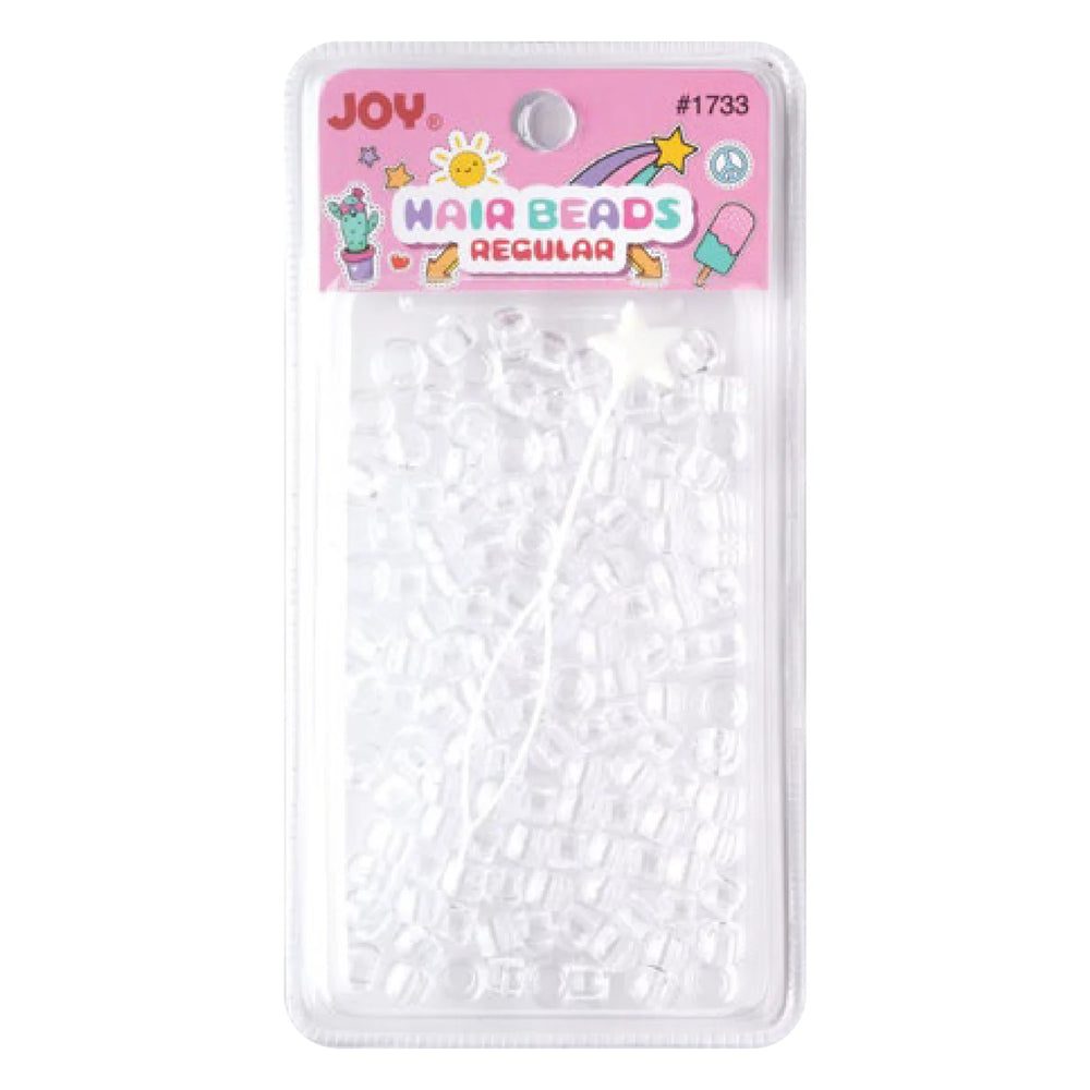 Joy Round Beads Regular Size 1000ct Clear #1752