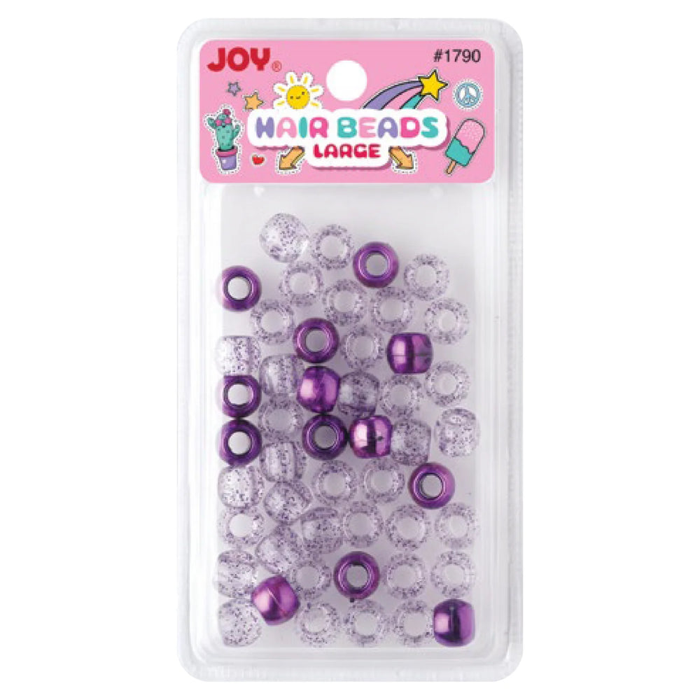 Eden Large Hair Beads - Round Clear Jumbo Pack #BR89 – Taylor Made Beauty  Supply