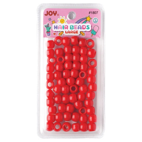 Eden Small Hair Beads For Braids/ Dreadlocks/ Pony - White, Pink, Red, Blue