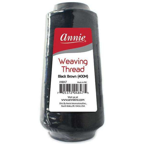 Annie Nylon Weaving Thread Black 75 Yards – Annie International