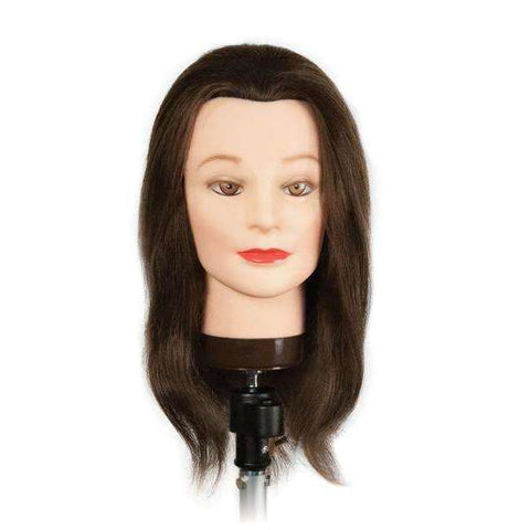 Wig Head Model Color Practice Plate Hair Braided Makeup Doll Head