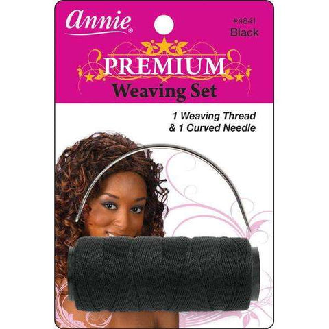 Nylon Hair Track Weft Weave Sew Thread + Needle J+I+C For Clip In