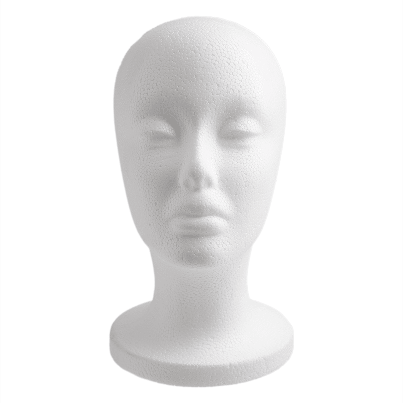Deluxe Polystyrene Foam Head 19 Tall by Annie