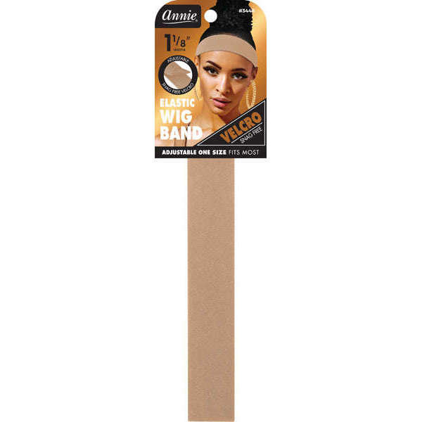 Annie Velcro Wig Band 3cm Silicone Grip Light Brown – Annie International