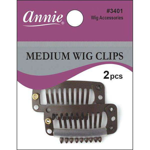 Annie Wig Clips Blonde M