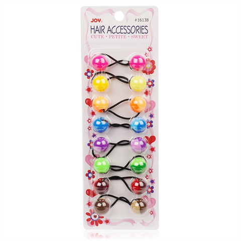 Joy Hair Barrettes 16ct Assorted Ribbon – Annie International