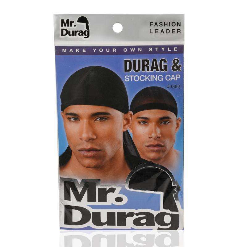 Mr. Durag Silky Deluxe Durag Black – Annie International