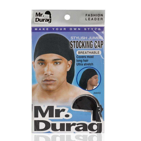 Mr. Durag Silky Deluxe Durag Black – Annie International