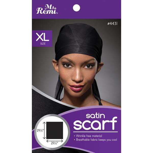 Ms. Remi Satin Triangle Xl Black – Annie International