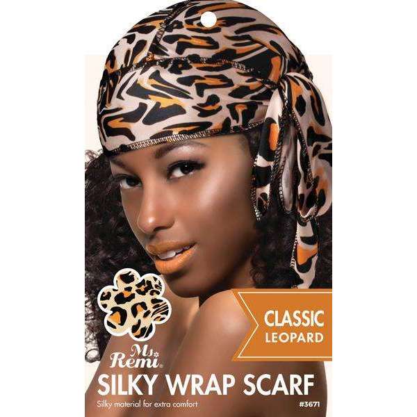 Ms. Remi Leopard Silky Mesh Wrap, Classic Leopard – Annie International