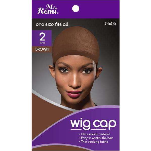 Ms. Remi HD Invisible Melting Wig Cap 2pc, Light Brown – Annie International
