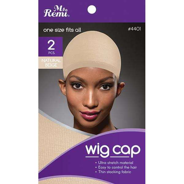 MS Remi Brown Wig Stocking Cap