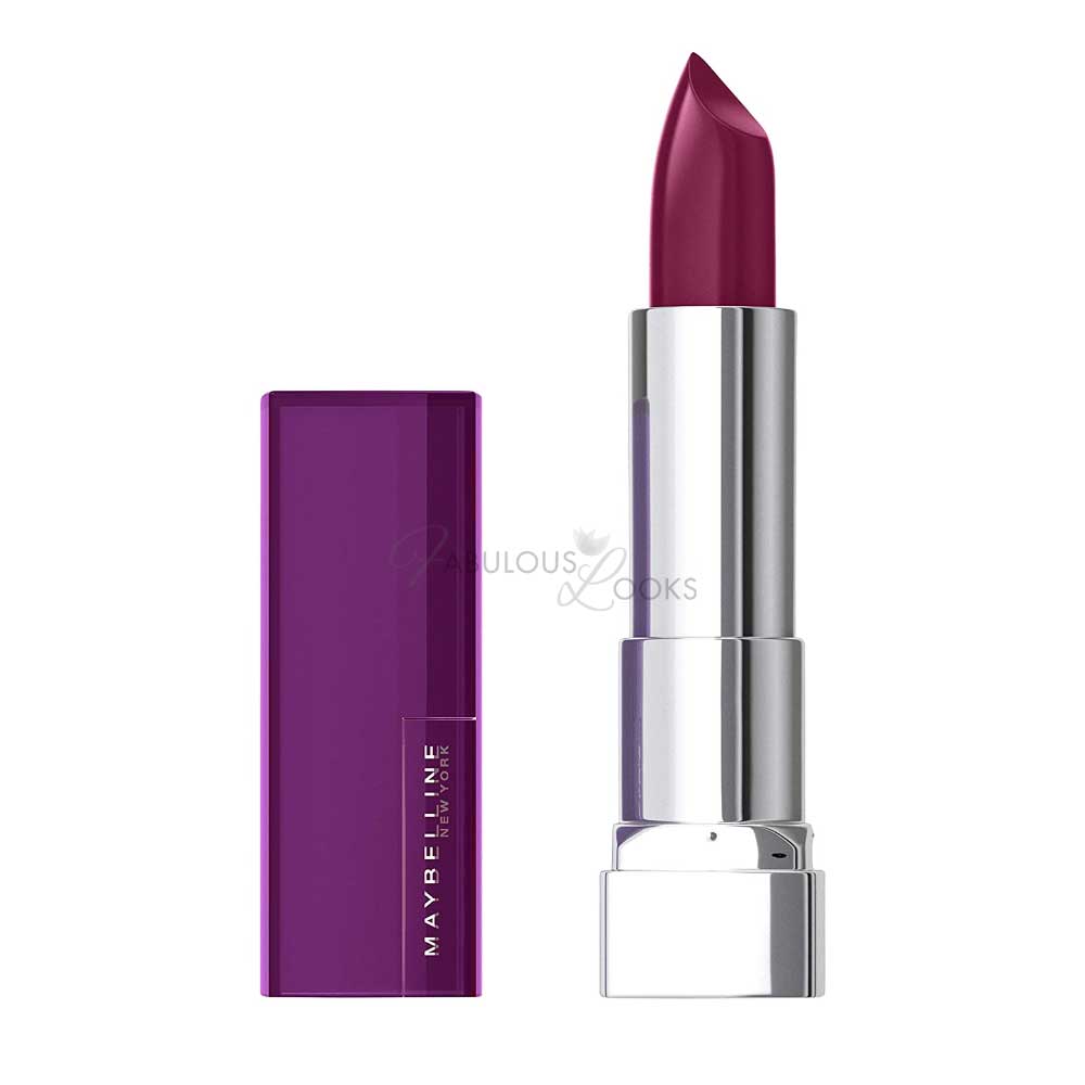 Maybelline Color Sensational Lipstick 338 Midnight Plum – FabulousLooksUK