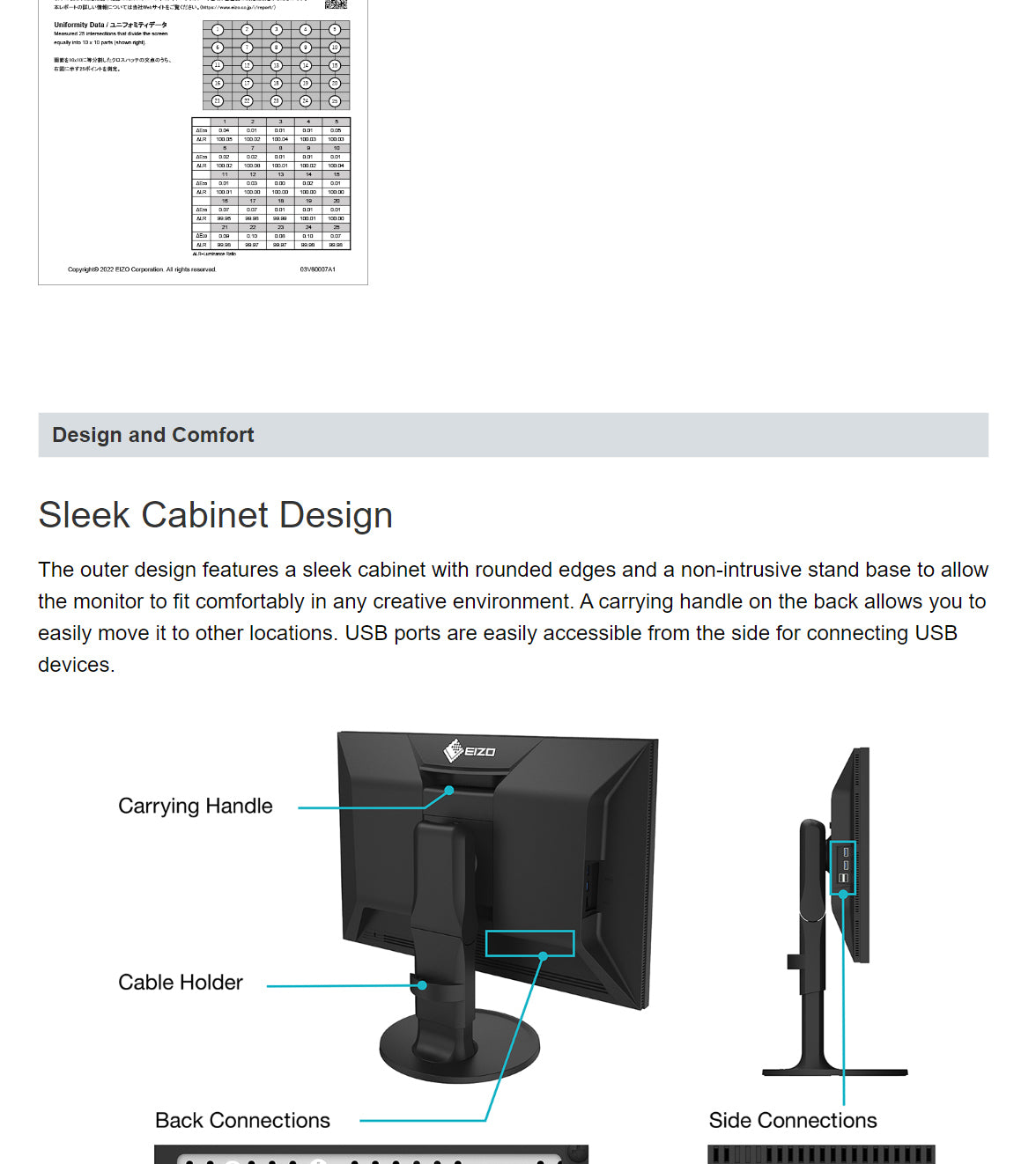 Eizo CS2400S Features 6