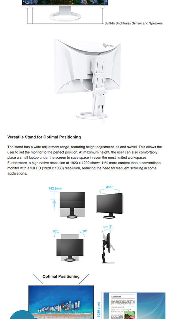 ColorMall Eizo FlexScan EV2795 Monitor Features A3