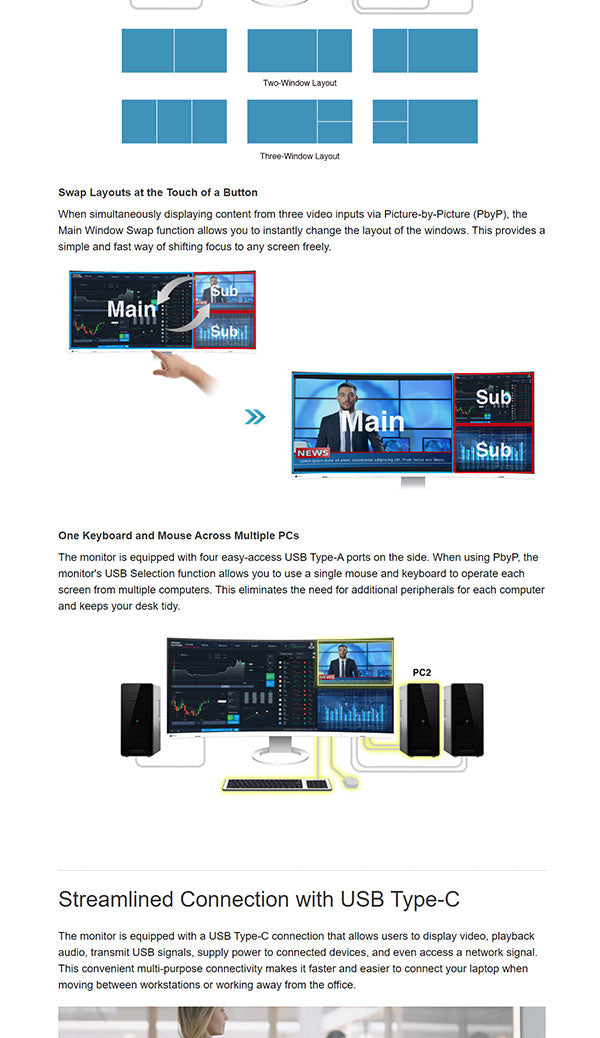 ColorMall Eizo EV3895 Features