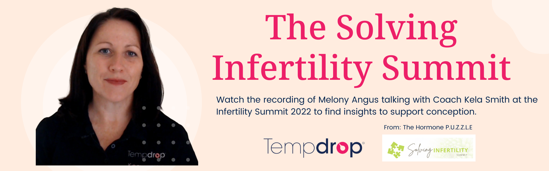 Watch the video where Melony Angus chats to Coach Kela about solving infertility