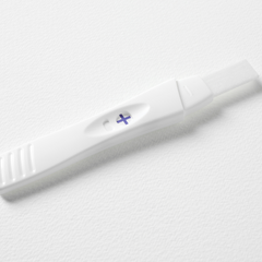 positive pregnancy test