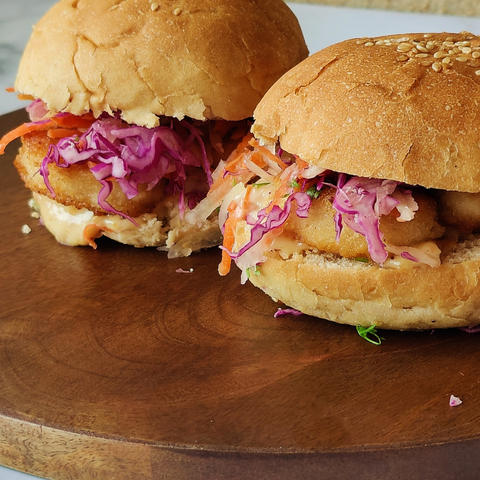 Plant-based Thai Chicken Sliders Recipe 