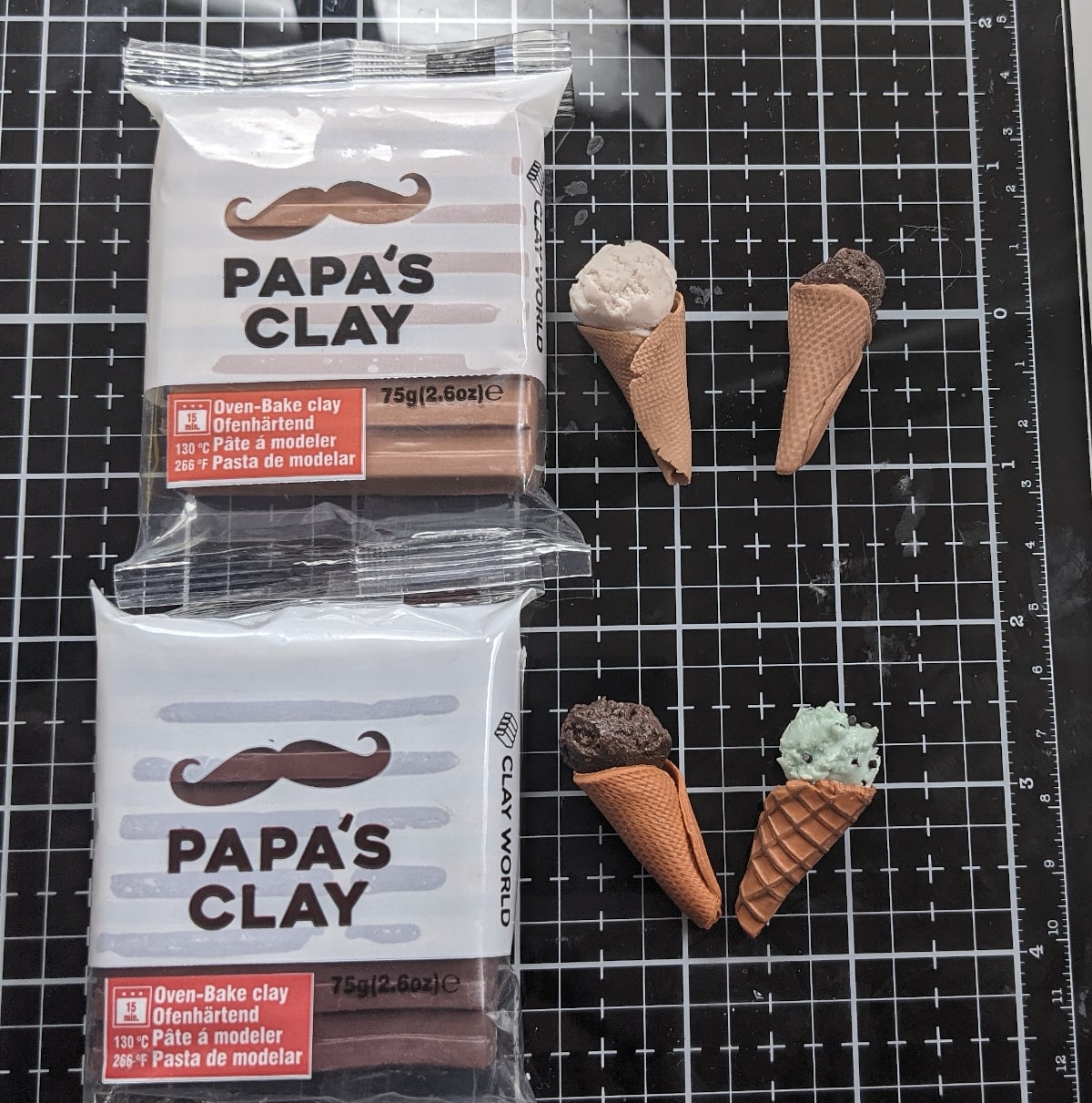 Polymer Clay Ice Cream
