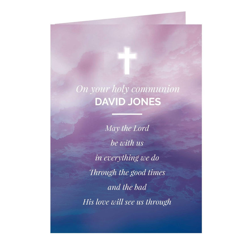 Personalised In Loving Memory Cross Card Delivered | The Personal Shop