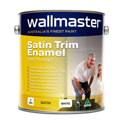 Urethane Trim Enamel-Satin-Paint by Wallmaster Paints