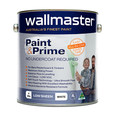 Paint&Prime Interior-Low Sheen-Paint by Wallmaster Paints