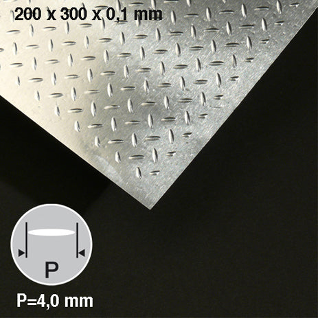 TRÄNENBLECH, QUINTETT, ALU, H=6,0 MM (1 STK) – Schuckertz Model