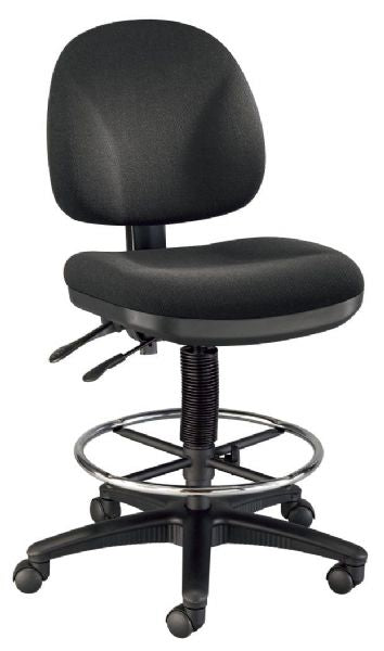 white desk chair with armrest