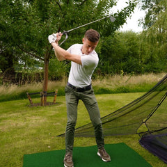 Golf Swing Guide vooraanzicht oefening