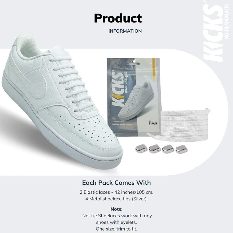 white no tie sneakers