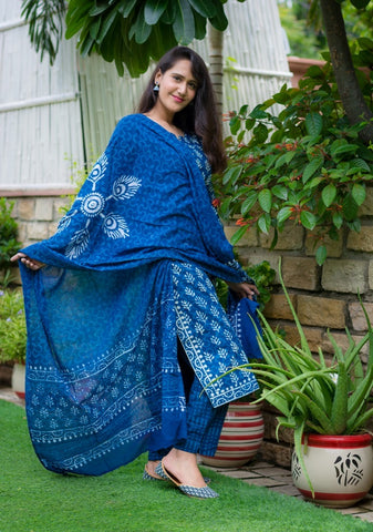 cotton suits with dupatta online