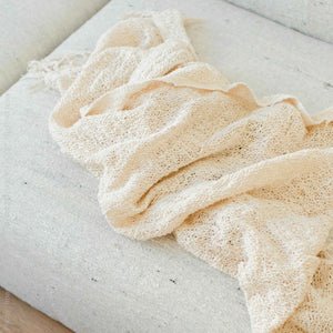 Capri Cotton Throw - Adobe by Jess Vargas