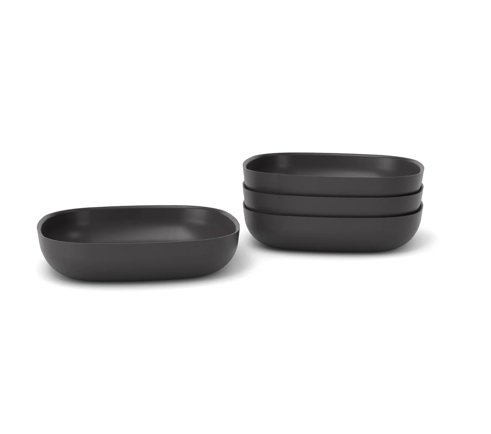 EKOBO - Pronto Large Handy Bowl & Colander Set - Black