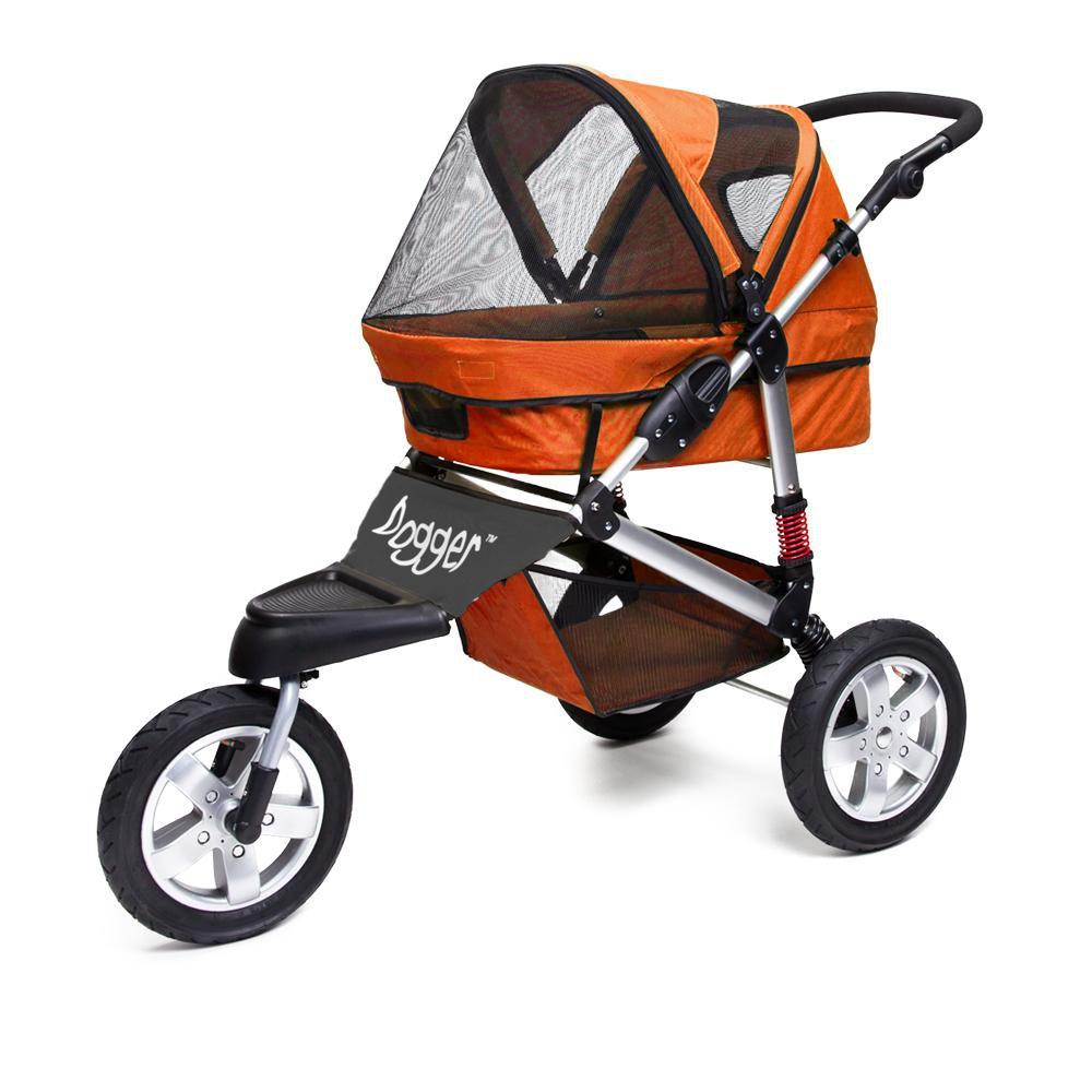 orange stroller