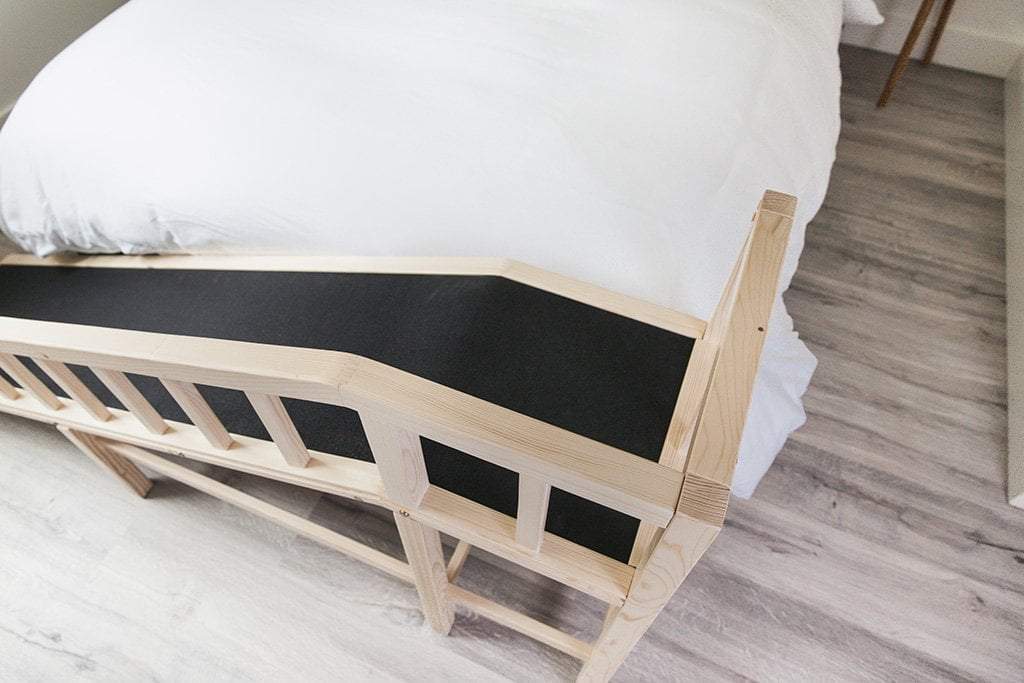 gentle rise bed ramp